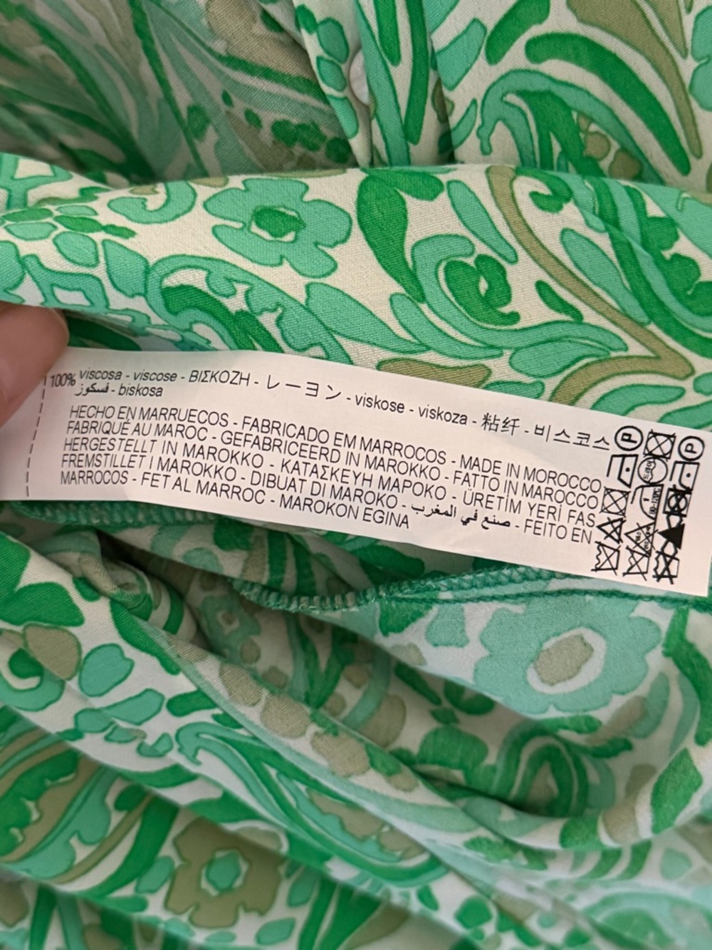 ZARA Green Paisley Maxi Dress
Style 7832/005/063 - Picture 4 of 5